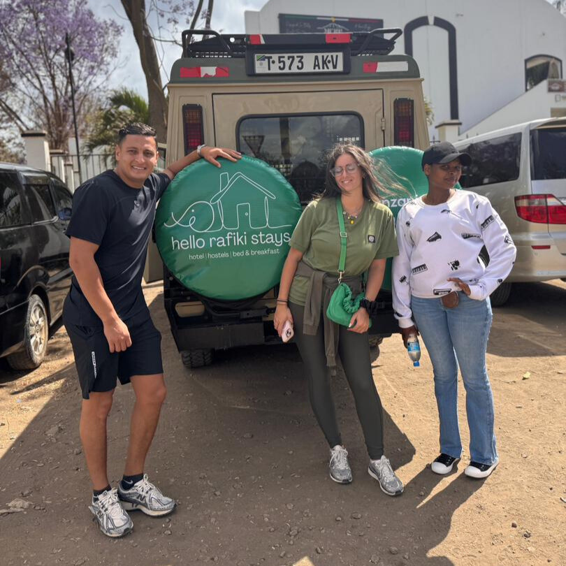 hello rafiki tour team